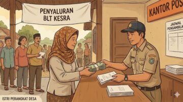 Aneh…!!! Istri Perangkat Desa dan BPD Desa di Kuansing Terima BLT Kesra, PJ Kades Bilang Gak Tau