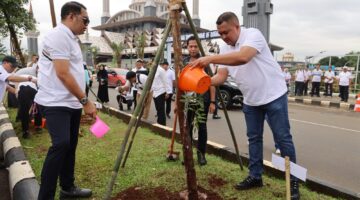 Bupati Bogor Hijaukan Kembali Kawasan Pakansari Pasca Puting Beliung