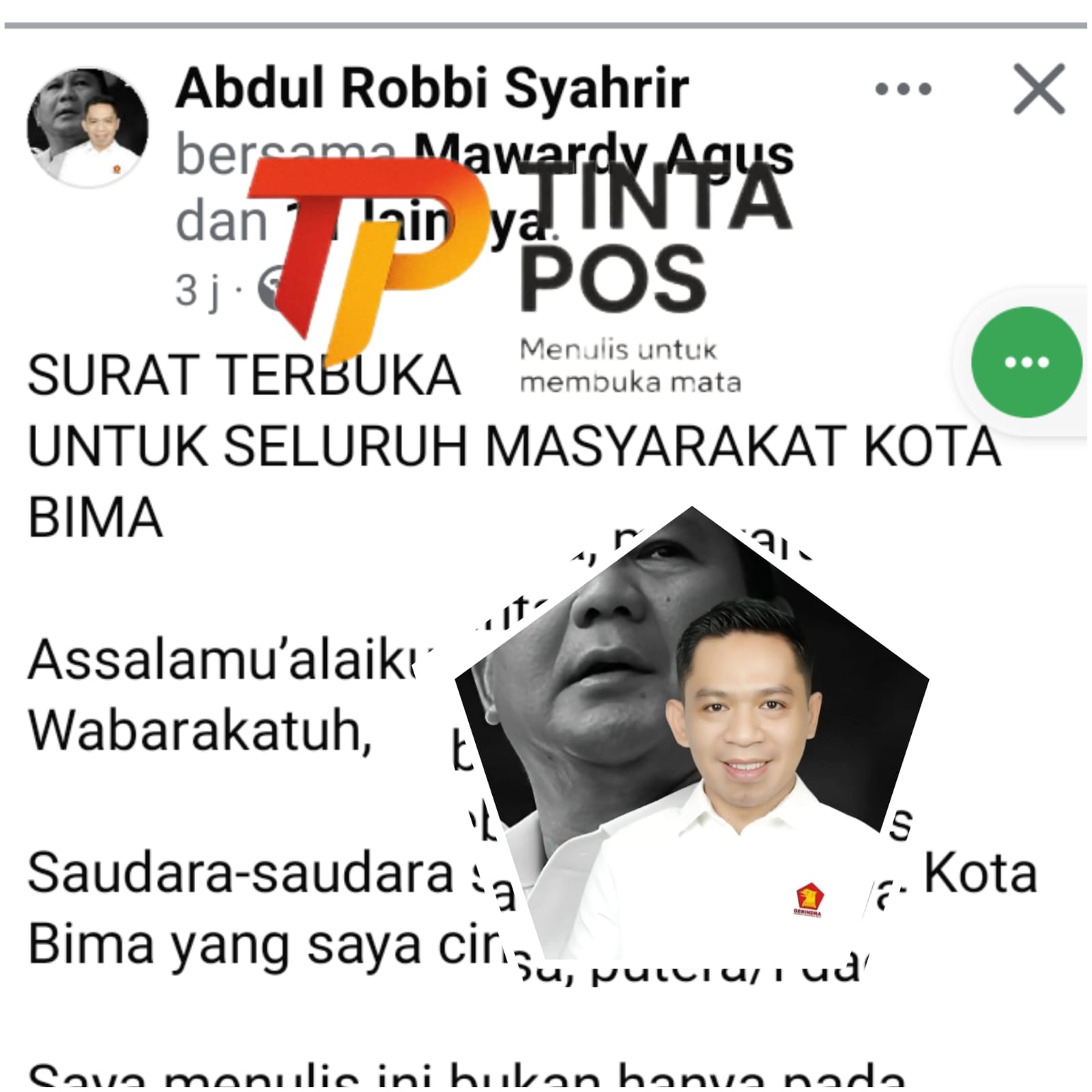 Siap Pertaruhkan Jabatan, Abdul Rabbi Syahrir Desak Bukti Status Tanah ...