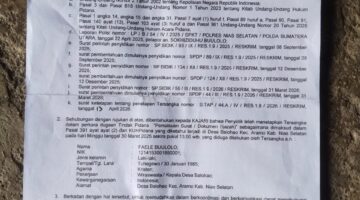 Diduga Kades Balohao Ditetapkan Tersangka Dugaan Pemalsuan Ijazah oleh Polres Nias Selatan