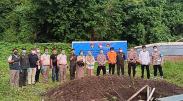 Tindak Lanjut Barang Bukti, Polisi Air dan Udara Sulut Gelar Pemusnahan Bersama Karantina