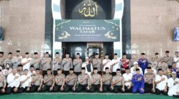 Perkuat Karakter Presisi, Kapolda Sumsel Lepas 44 Calon Jamaah Haji Polda Sumsel