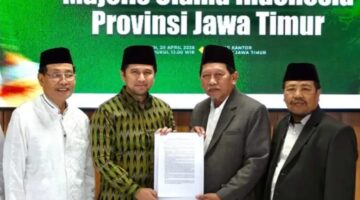 MUI Jawa Timur Kini Punya Nahkoda Baru Bernama Abd Halim Soebahar Sah