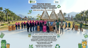 DLH KOTA BIMA TERIMA BANTUAN TEMPAT SAMPAH DARI IPEMI KOTA BIMA Wujud Sinergi dan Kepedulian Bersama Wujudkan Lingkungan Bersih Sesuai Jargon “Kota Bima BISA”