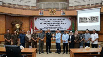 Harmonisasi Hukum Daerah: DPRD Kota Bima Terima Pendapat Hukum Kejaksaan, Sesuaikan Perda Trantib dengan KUHP Baru