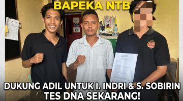 BAPEKA NTB GELAR AKSI DAMAI, DESAK PENYELESAIAN TEGAS KASUS PENELANTARAN ANAK