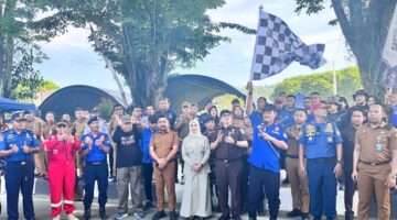 Bupati Amran Yahya Resmi Buka Kompetisi Keterampilan Pemadam Kebakaran se-Sulteng 2026 di Tolitoli