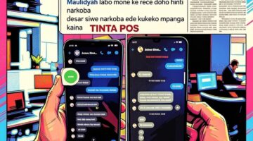 NS TERSOROT KASUS AJAKAN NARKOBA DAN TUDUHAN PENIPUAN, Bukti Chatan Beredar Luas