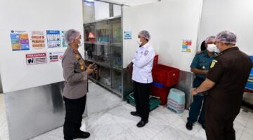 Forkopimda Tolitoli Tinjau Pelaksanaan Program Makan Bergizi Gratis di Baolan