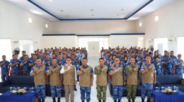 Satgas P4GN Sambangi Lanud Sam Ratulangi, Ingatkan Prajurit Bahaya Narkoba