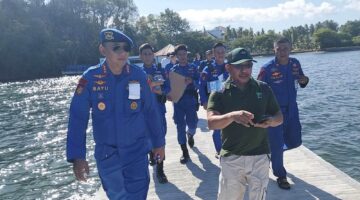 Ditpolairud Polda Sulut Patroli Intensif Sambut Delegasi Uni Eropa