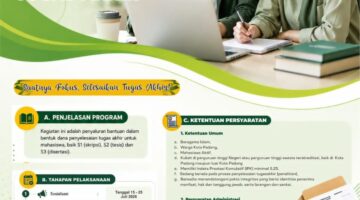 BAZNAS Kota Padang Buka Program Bantuan Penyelesaian Tugas Akhir bagi Mahasiswa