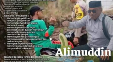 AKSI KEMANUSIAAN BAPEKA-NTB: TUNTUT PROSES ADIL DUGAAN KEKERASAN OKNUM KE PELAJAR