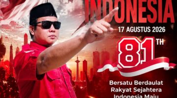 SEMARAK HUT KE-81 RI: GANISA Mengajak Seluruh Anak Bangsa Menjaga Kemerdekaan Dengan Persatuan Dan Karya