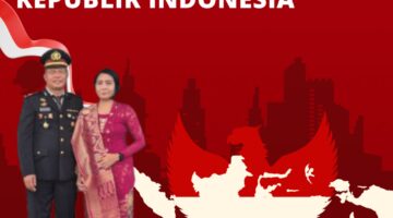 Polsek Deli Tua Ucapkan Selamat HUT RI ke-81, Ajak Masyarakat Jaga Kamtibmas