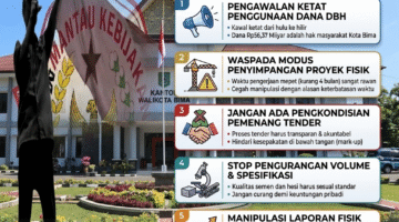DANA RAKYAT SUDAH MASUK! BAPEKA-NTB: JANGAN BERANI MENYALAHGUNAKAN, KAMI KAWAL DARI AWAL SAMPAI TUNTAS!