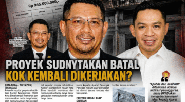 PROYEK SUDAH DINYATAKAN BATAL KOK KEMBALI DIKERJAKAN? DPRD KOTA BIMA SIAP PANGGIL PIHAK TERKAIT HINGGA ANCAM USUT KE APARAT HUKUM