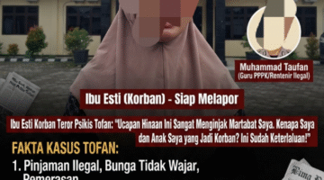 BUKAN SATU KORBAN SAJA! Rentenir Tofan Ternyata Teror Banyak Keluarga — Ibu Esti Juga Dihina Kata Kasar & Diancam, Siap Laporkan Tofan Ke Polisi.