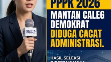 Sorotan Publik: Kelulusan PPPK 2026 Mantan Caleg Demokrat Diduga Cacat Administrasi