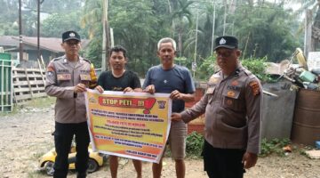 Polres Kuansing Gencarkan Sosialisasi Larangan PETI, Ajak Masyarakat Jaga Kelestarian Lingkungan