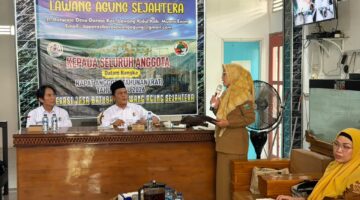 RAT KOPSBARA Bersama Dinas Koperasi Muara Enim